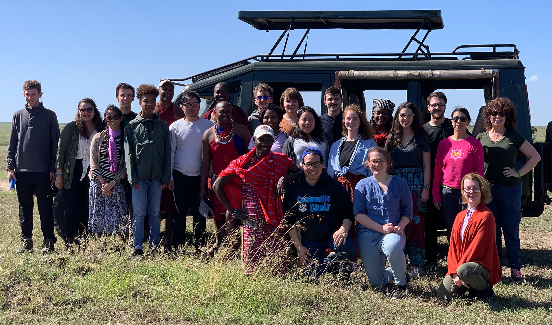 The students were fortunate to experience a two-day safari at the Maasai Mara based at the Sentinel Mara Camp. The safari provided an education in animal and resource conservation.
