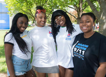 Students of color make up 40 percent of Mason's student body.